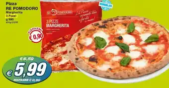 Prix Quality Re Pomodoro Pizza 3 pezzi 990g offerta