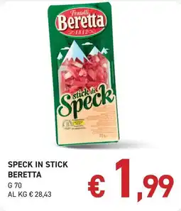 Coal Speck in stick Beretta offerta
