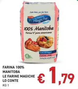 Coal Farina 100% Manitoba Le Farine Magiche Lo Conte offerta
