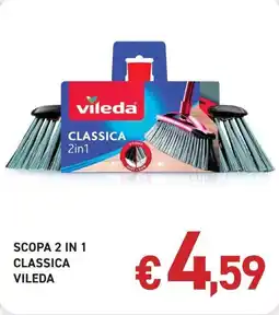 Coal Scopa 2 in 1 Classica Vileda offerta