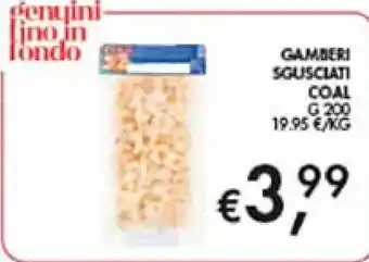 Gamberi sgusciati coal
