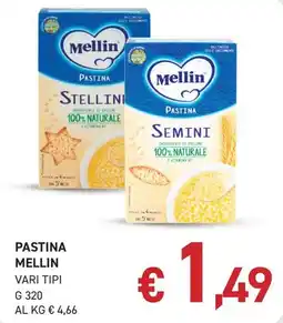 Coal Pastina Mellin offerta