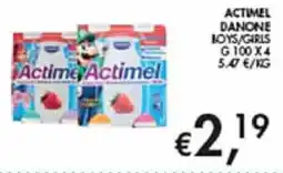 Maxi Coal Actimel Danone Boys/Girls offerta