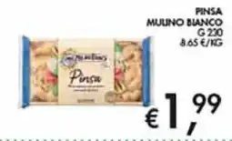 Maxi Coal Pinsa Muono Bianco offerta