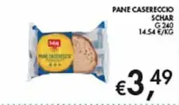 Maxi Coal Pane casereccio Schar offerta