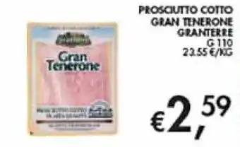 Maxi Coal Prosciutto cotto Gran Tenerone offerta