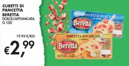 Maxi Coal Cubetti di pancetta Beretta dolce/affumicata offerta