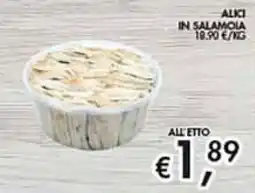 Coal Alki in salamoia offerta
