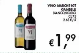 Coal Vino Marche IGT Gambelli Bianco/Rosso offerta