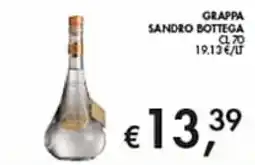 Coal Grappa Sandro Bottega offerta