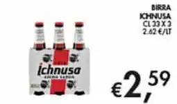 Coal Ichnusa birra offerta