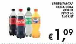 Coal Sprite/Fanta/Coca Cola vari tipi offerta