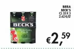 Coal Beck's Original Pils offerta