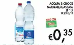 Coal Acqua S. Croce naturale/gassata offerta