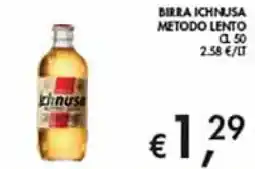 Coal Birra Ichnusa metodo lento offerta