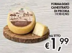 Maxi Coal Formaggio Canestrato di Pecora offerta