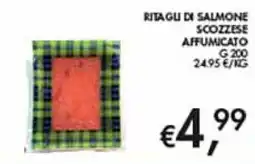 Coal Ritagli di salmone scozzese affumicato offerta