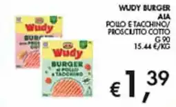 Coal Wudy Burger pollo e tacchino offerta
