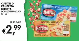 Coal Cubetti di pancetta Beretta dolce/affumicata offerta