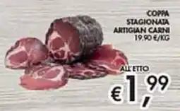 Maxi Coal Coppa Stagionata Artigian Carni offerta