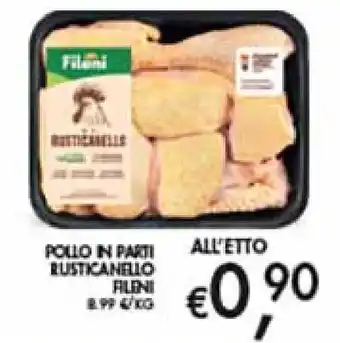 Pollo in parti rusticanello fileni