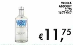 Maxi Coal Vodka Absolut offerta