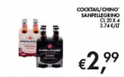 Maxi Coal Cocktail/Chino Sanpellegrino offerta