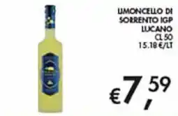 Maxi Coal Limoncello di Sorrento IGP Lucano offerta