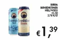 Maxi Coal Birra Benediktiner offerta