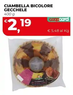 Coop Master Alleanza 3.0 Ciambella bicolor Gecchele offerta