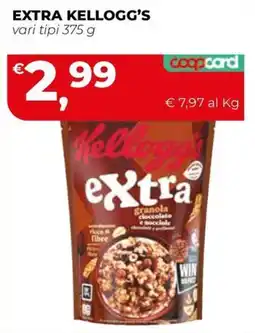 Coop Master Alleanza 3.0 Kellogg's eXtra granola cioccolato e nocciola offerta
