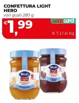 Coop Master Alleanza 3.0 Confettura light Hero offerta