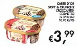 Coal Carte d'or soft & crunchy croccante/cornetto offerta