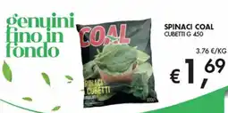 Coal Spinaci Coal cubetti offerta