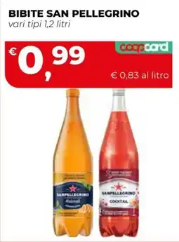Coop Master Alleanza 3.0 Bibite San Pellegrino offerta