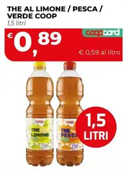 Coop Master Alleanza 3.0 The al limone / pesca / verde coop offerta
