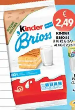 Maxi Coal Kinder Brioss offerta