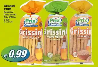Prix Quality Prix Grissini 200g offerta