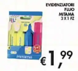 Coal Evidenziatori fluo Mitama offerta