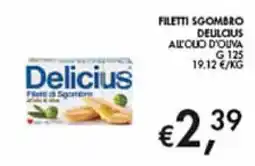 Coal Delicius Filetti di Sgombro all'olio d'oliva offerta