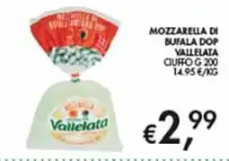Maxi Coal Mozzarella di bufala DOP Vallecata offerta