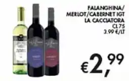 Maxi Coal Falanghina/Merlot/Cabernet IGT La Cacciatora offerta