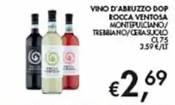 Maxi Coal Vino d'Abruzzo Dop Rocca Ventosa offerta
