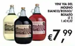 Maxi Coal Vini Via del Molino offerta