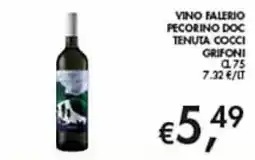 Maxi Coal Vino Falerio Pecorino Doc Tenuta Cucci Grifoni offerta