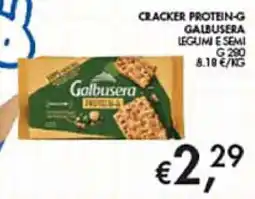 Coal Cracker protein-g Galbusera legumi e semi offerta