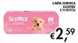 Maxi Coal Carta igienica Scottex offerta