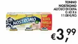 Maxi Coal Tonno Nostromo all'olio di oliva offerta