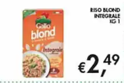 Maxi Coal Gallo blond integrale offerta