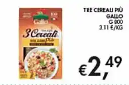 Maxi Coal Tre Cereali Gallo offerta